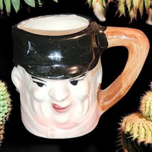 Vintage Made in Japan Miniature Toby Mug Character Face Creamer Jug - $7.35