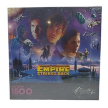 Vintage Star Wars Springbok The Empire Strikes Back 1500 Pc Puzzle Sealed 1997 - $49.49