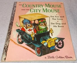Little Golden Book Country Mouse and the City Mouse Richard Scarry - £4.68 GBP