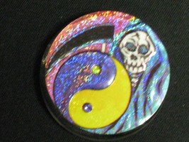 RARE YING YANG POG SLAMMER DEATH WITH SCEPTER - $17.81