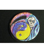 RARE YING YANG POG SLAMMER DEATH WITH SCEPTER - $333.13 MXN