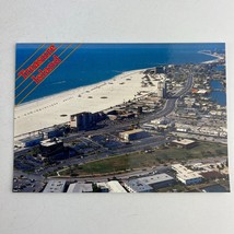 Treasure Island Florida Ariel Beach/City View Postcard - £7.73 GBP