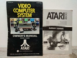 Vntg 1978 Atari Video Computer System Owner&#39;s Manual Model Cx2600 + Tenn... - £9.40 GBP