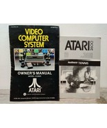 Vntg 1978 Atari Video Computer System Owner&#39;s Manual Model Cx2600 + Tenn... - £9.41 GBP