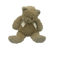 Wishpets 2007 Posty Tan Bear with Cream Bow - £8.17 GBP