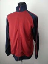 No Boundaries Men Size M (38/40) Full Zip Jacket Red Blue  Long Sleeves  - £12.45 GBP
