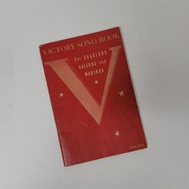 Victory Song Book for Soldiers Sailors Marines WW2 V Red Songbook Over There - $7.92