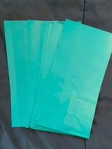 10 Blank Blue Party Bags 10.5 X 5 X 3 1/4&quot; *NEW* k1 - $5.99