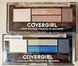 Covergirl Eyeshadow Quad Palettes 700 730 735 FS220 FS225 - £4.52 GBP+