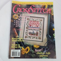 Vintage 1995 Cross Stitch Sampler Magazine Sunflower Shaker Home - £12.99 GBP