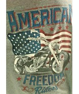 Da Uomo Faded Glory T-Shirt Moto American Libertà Med. SKU068-035 - £5.27 GBP