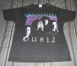 Vintage VAN HALEN OU812  Tour T-Shirt Short sleeve  Sz. L - $91.86
