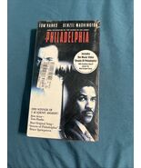 Philadelphia (VHS, 1994, Closed Captioned) Tom Hanks Denzel Washington - €8,55 EUR