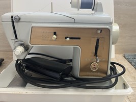 Singer Vintage Sewing Machine 603 With Case &amp; Attachments  - $518.08 CAD