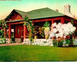 Log Cabin Home West Adams Street Los Angeles California CA UNP 1910s DB ... - $3.91