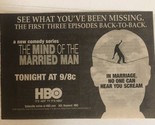 Mind Of A Married Man TV Guide Print Ad TPA6 - $5.93