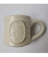 Magnolia Black Oak Art Olive Tree Pottery Mug Handmade  - $16.15