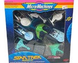 Micro Machines Star Trek Space Ship Collectors Set 1993 Galoob Limited 0... - $40.21