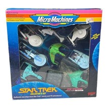 Micro Machines Star Trek Space Ship Collectors Set 1993 Galoob Limited 035214 - £32.06 GBP