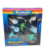 Micro Machines Star Trek Space Ship Collectors Set 1993 Galoob Limited 0... - $55.16 CAD
