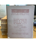 Inventaire Des Dessins Musee Du Louvre et du Musee de Versailles 1908 RARE - $199.00
