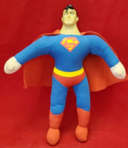 DC Superman Plastic Head Plush Toy with Clip Hanger - £7.77 GBP