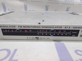 Rohde & Schwarz M Monitoring demodulator FKDL-Z 338.9614.00 87.5-108Mhz - £2,512.56 GBP