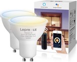 Lepro Gu10 Smart Led Light Bulbs, Tunable White Track Light Bulb, Dimmab... - $39.95