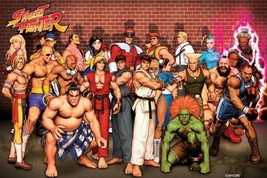 Street Fighter ~ Characters ~ 36x24 In. Game Poster ~ NEW/ROLLED - £6.75 GBP