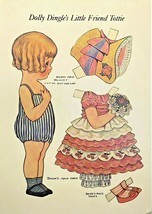 Dolly Dingle&#39;s Little Friend Tottie Paper Doll Postcard Grace Drayton Ca... - $4.45