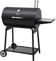 Royal Gourmet Cc1830 30 Barrel Charcoal Grill With Side, 627 Square Inches. - £103.84 GBP