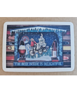 Collectible Beer Coaster Postcard-NEW BELGIUM Brewing-FAT TIRE Beer-Tave... - $12.98
