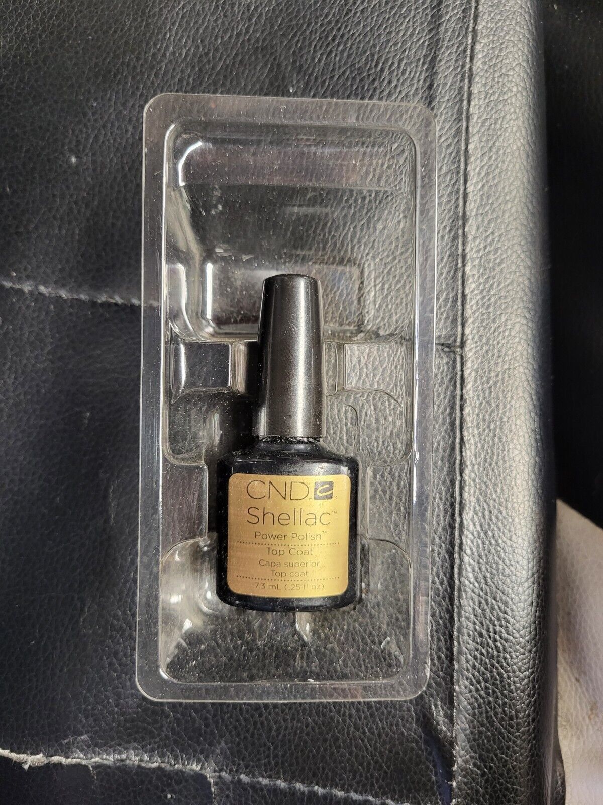 Primary image for CND Shellac Gel Nail Polish Top Coat - no Box - 0.25 Fl Oz BOX SHOWS WEARS