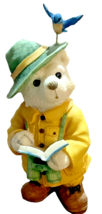 Cherished Teddy Figurine "Bird Watcher" Binoculars & Book 1996 Enesco #277010 image 2