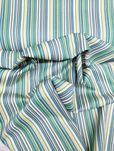 Cotton Fabric with Coloful Stripes, Suitable For Quilt, Crafts by the yard  - £14.10 GBP