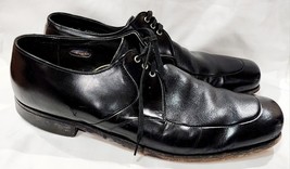 Vintage DERBY Black Leather Oxford 422043 Air Cushion Added Comfort 13 C... - $49.99