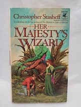 1st Edition Christopher Stasheff Her Majesty&#39;s Wizard Fantasy Paperback Novel - £17.11 GBP