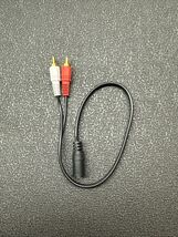 RCA to 3.5mm Female Adapter Cable - $2.96