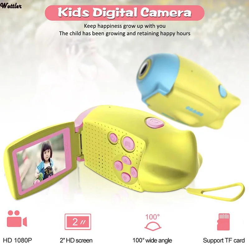 New Kids Digital Camera 2.0 Inch Color Display HD Children DV Camera Children - £21.98 GBP+