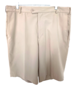 Monterey Club Golf Shorts Men&#39;s Size 36 Beige Casual Stretch Activewear ... - £13.27 GBP