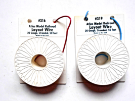 Atlas Model Railroad Layout Wire #316 &amp; #319 20 Gauge, Stranded, 50 ft. - $29.69