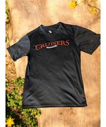 Cruisers T-Shirt by Badger Sport #17 Black Stretch 100% Polyester Flashy... - $173.53 MXN