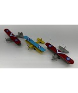 Toy Airplanes Lot Of 3 (2) PT-17 And SE 5 A - $199.57 MXN
