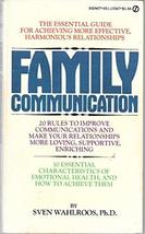Family Communication [Mass Market Paperback] Sven Wahlroos - £6.26 GBP