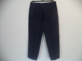 Men&#39;s Blue Tommy Hilfiger Pleated Pants. 38 X 30. 100% Cotton. - £13.52 GBP