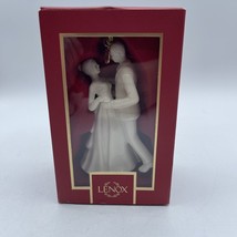2021 Lenox Bride &amp; Groom Christmas Ornament With Box - $19.50