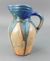 Gilbert Metenier French Art Deco Crystalline Glaze Ceramic Art Pottery Pitcher - £365.39 GBP