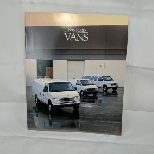 Primary image for 1995 Ford Vans Econoline Club Wagon Aerostar 20 Page Dealer Sales Brochure NOS