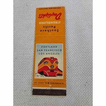 Southern Pacific SP Streamlined Daylights Matchbook Cover - £11.95 GBP