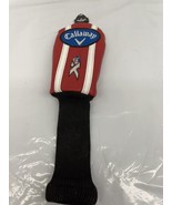 Callaway 2016 XR Fairway Wood Headcover Red White Blue W/ Adjustable Tag -l - £15.75 GBP